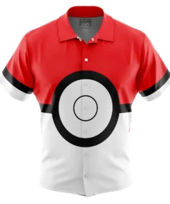 Chemise hawaïenne Pokéball Pokémon
