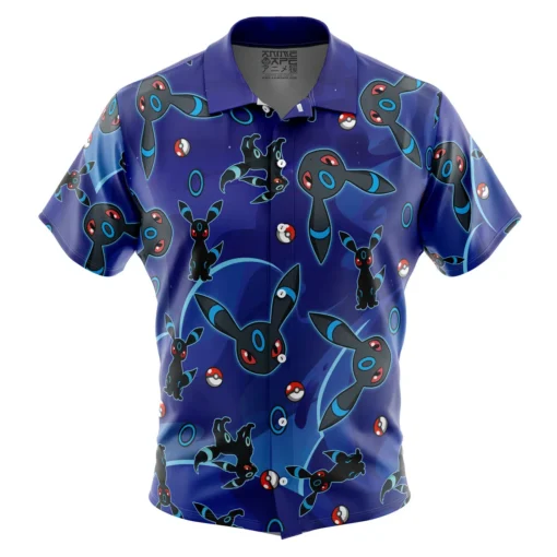 Chemise hawaïenne Motif Noctali Brillant Pokémon – Image 2