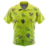 Chemise hawaïenne Type Insecte Pokémon