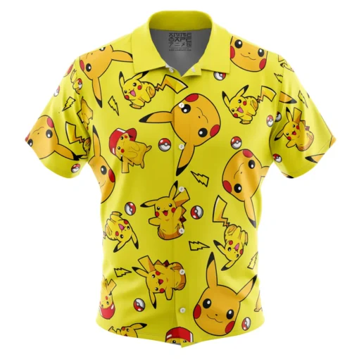 Chemise hawaïenne Motif Pikachu Pokémon