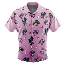 Chemise hawaïenne Type Vol Pokémon