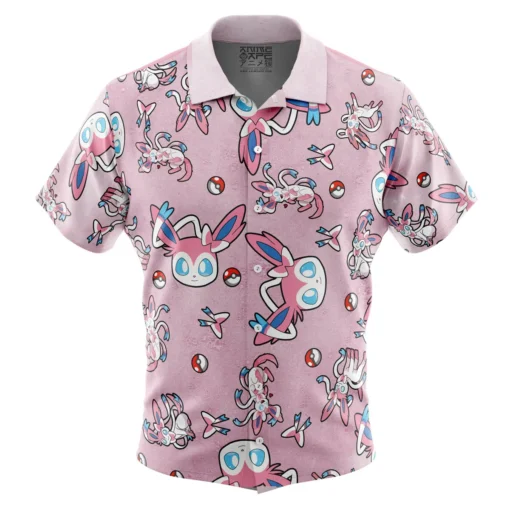 Chemise hawaïenne Motif Sylvallié Pokémon