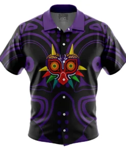 Chemise hawaïenne Masque de Majora Zelda