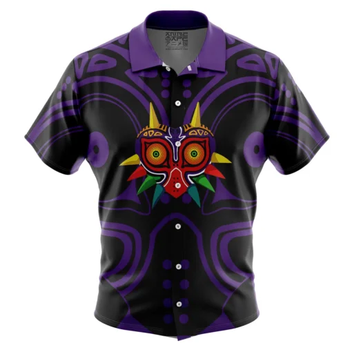 Chemise hawaïenne Masque de Majora Zelda
