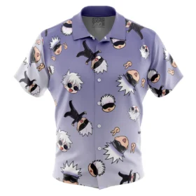 Chemise hawaïenne Motif Gojo Satoru Jujutsu Kaisen