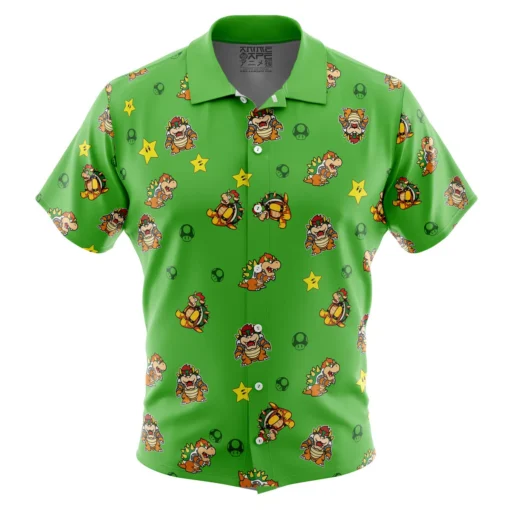 Chemise hawaïenne Bowser Mario Bros