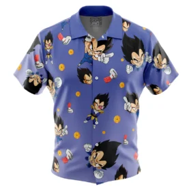 Chemise hawaïenne Motif Vegeta Dragon Ball Z