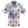 Chemise hawaïenne Chibi Hashira Demon Slayer Pattern