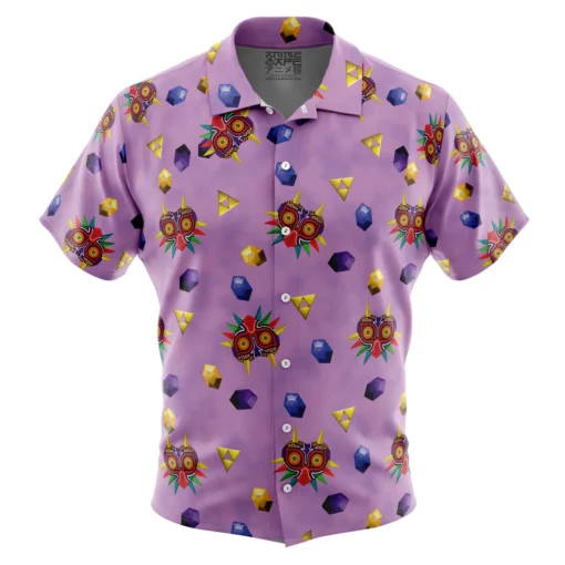 Chemise hawaïenne Masque de Majora Zelda
