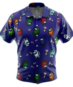Chemise hawaïenne Motif Among Us