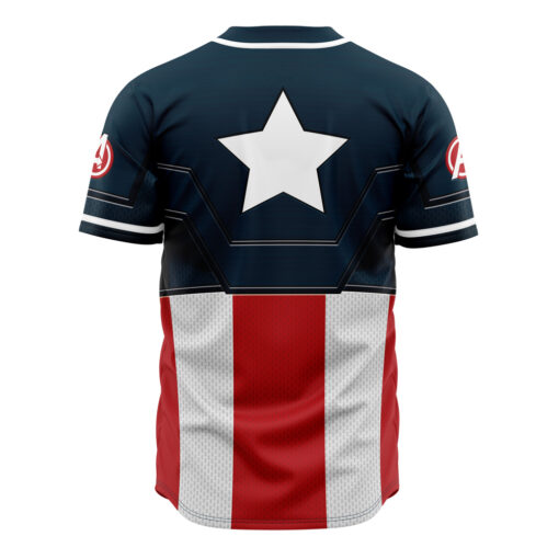Maillot de baseball Captain America Cosplay Marvel – Image 2