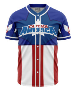 Maillot de baseball Captain America Marvel