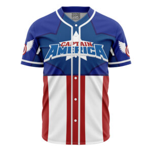 Maillot de baseball Captain America Marvel