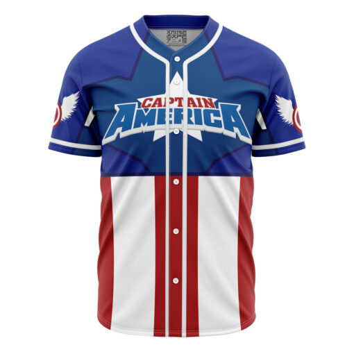 Maillot de baseball Captain America Marvel