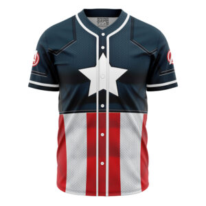 Maillot de baseball Captain America Cosplay Marvel