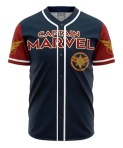 Maillot de baseball Captain Marvel Marvel