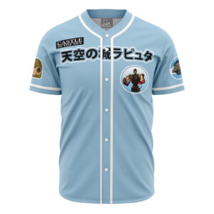 Maillot de baseball Le Château dans le Ciel Studio Ghibli