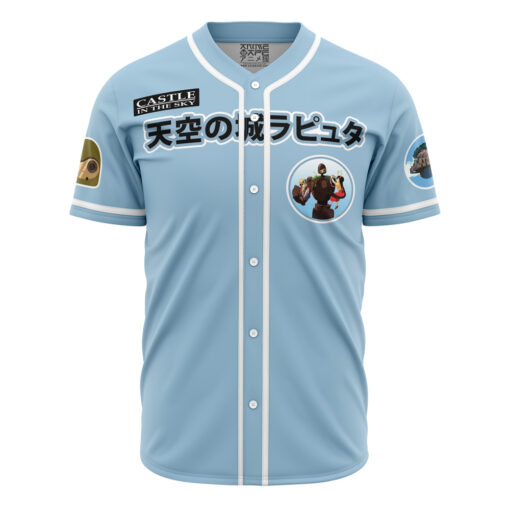 Maillot de baseball Le Château dans le Ciel Studio Ghibli