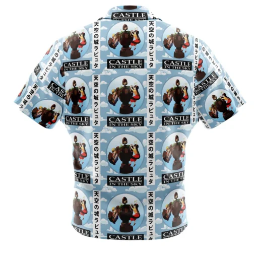 Chemise hawaïenne Château dans le ciel Studio Ghibli – Image 2