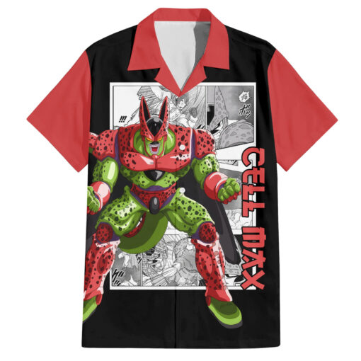 Chemise hawaïenne Cell Max Dragon Ball Manga