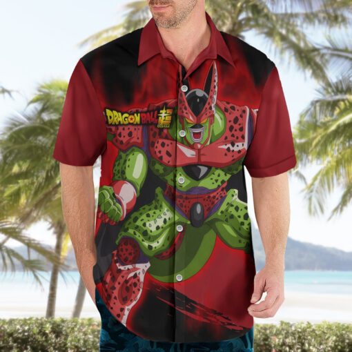 Chemise hawaïenne Cell Max Super Dragon Ball – Image 3
