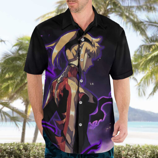 Chemise hawaïenne Cha Hae In Solo Leveling – Image 3