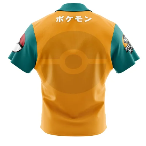 Chemise hawaïenne Visage Dracaufeu Pokémon – Image 2