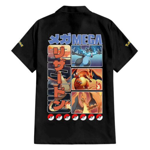 Chemise hawaïenne Salamèche Pokémon – Image 2