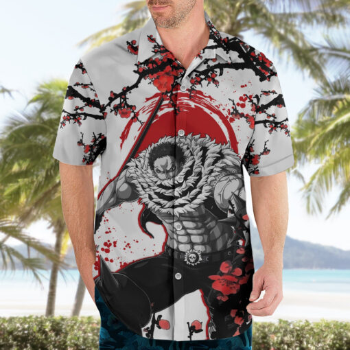 Chemise hawaïenne Charlotte Katakuri One Piece Style Japonais – Image 3