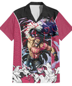 Chemise hawaïenne Charlotte Katakuri One Piece Motif Japonais