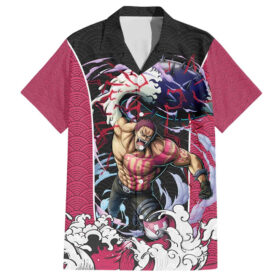 Chemise hawaïenne Charlotte Katakuri One Piece Motif Japonais
