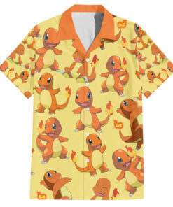 Chemise hawaïenne Salamèche Motifs