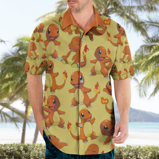 Chemise hawaïenne Salamèche Motifs – Image 3