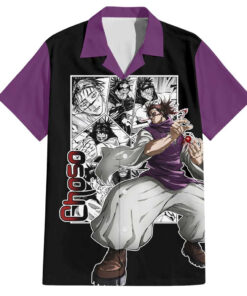 Chemise hawaïenne Choso Jujutsu Kaisen Manga
