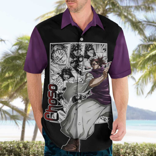 Chemise hawaïenne Choso Jujutsu Kaisen Manga – Image 3