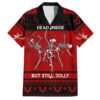 Chemise hawaïenne Noël Crâne Joyeux Merry Creepmas
