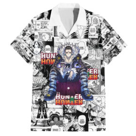Chemise hawaïenne Chrollo Lucilfer Hunter x Hunter style manga