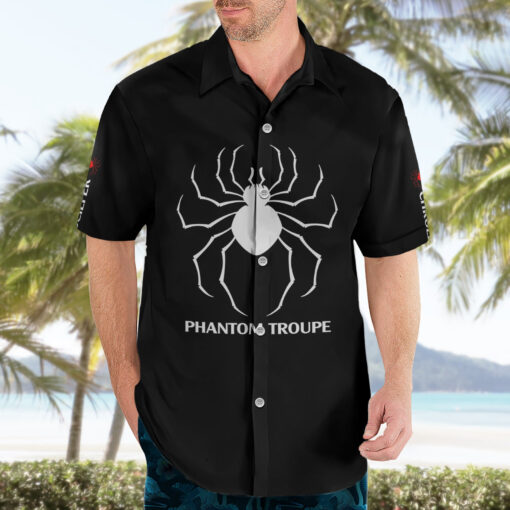 Chemise hawaïenne Chrollo Lucilfer Brigade Fantôme anime – Image 3