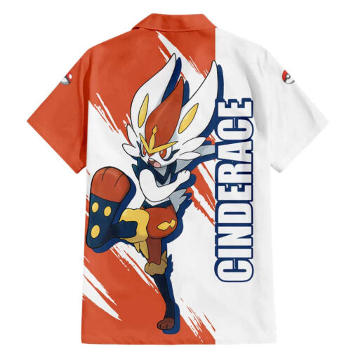 Chemise hawaïenne Pyrobut Pokémon style manga – Image 2