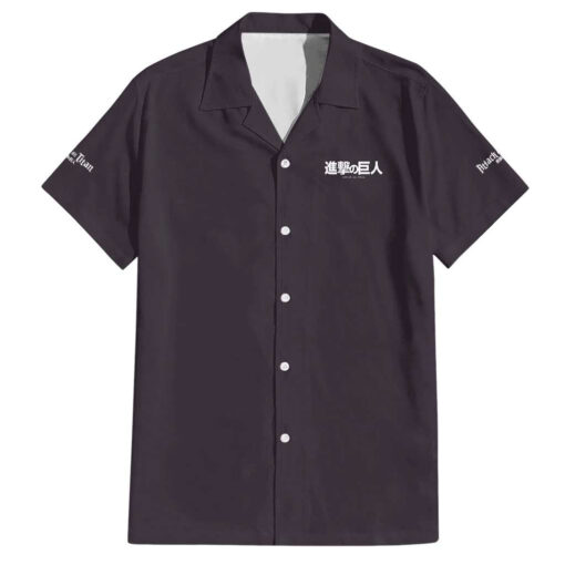 Chemise hawaïenne Titan Colossal L’Attaque des Titans