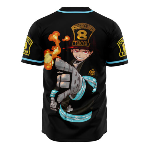 Maillot de baseball Compagnie 8 Fire Force – Image 3