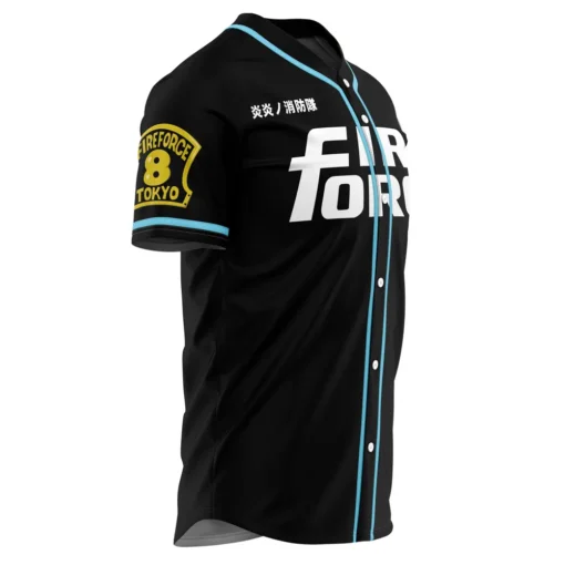 Maillot de baseball Compagnie 8 Fire Force – Image 2