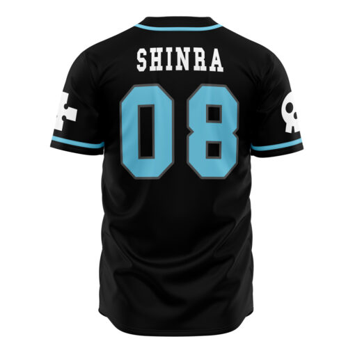 Maillot de baseball Shinra Compagnie 8 Fire Force – Image 3