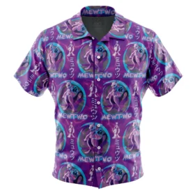 Chemise hawaïenne Cosmic Mewtwo Pokémon