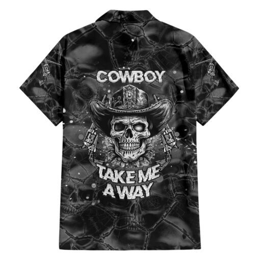 Chemise hawaïenne Crâne Cowboy – Image 2