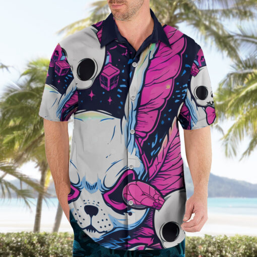 Chemise hawaïenne Lapins fous – Image 3