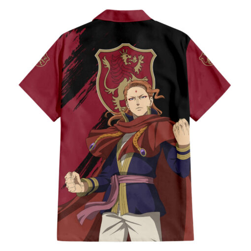 Chemise hawaïenne Fuegoleon Vermillion Black Clover – Image 2