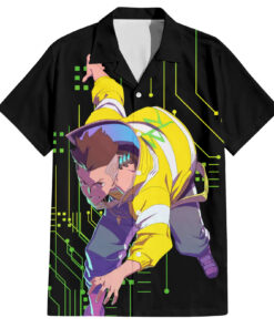 Chemise hawaïenne David Martinez Cyberpunk