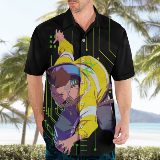 Chemise hawaïenne David Martinez Cyberpunk – Image 3