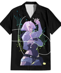 Chemise hawaïenne Lucy Anime Cyberpunk